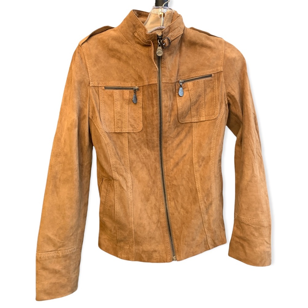 CARAMEL ZIP UP JACKET